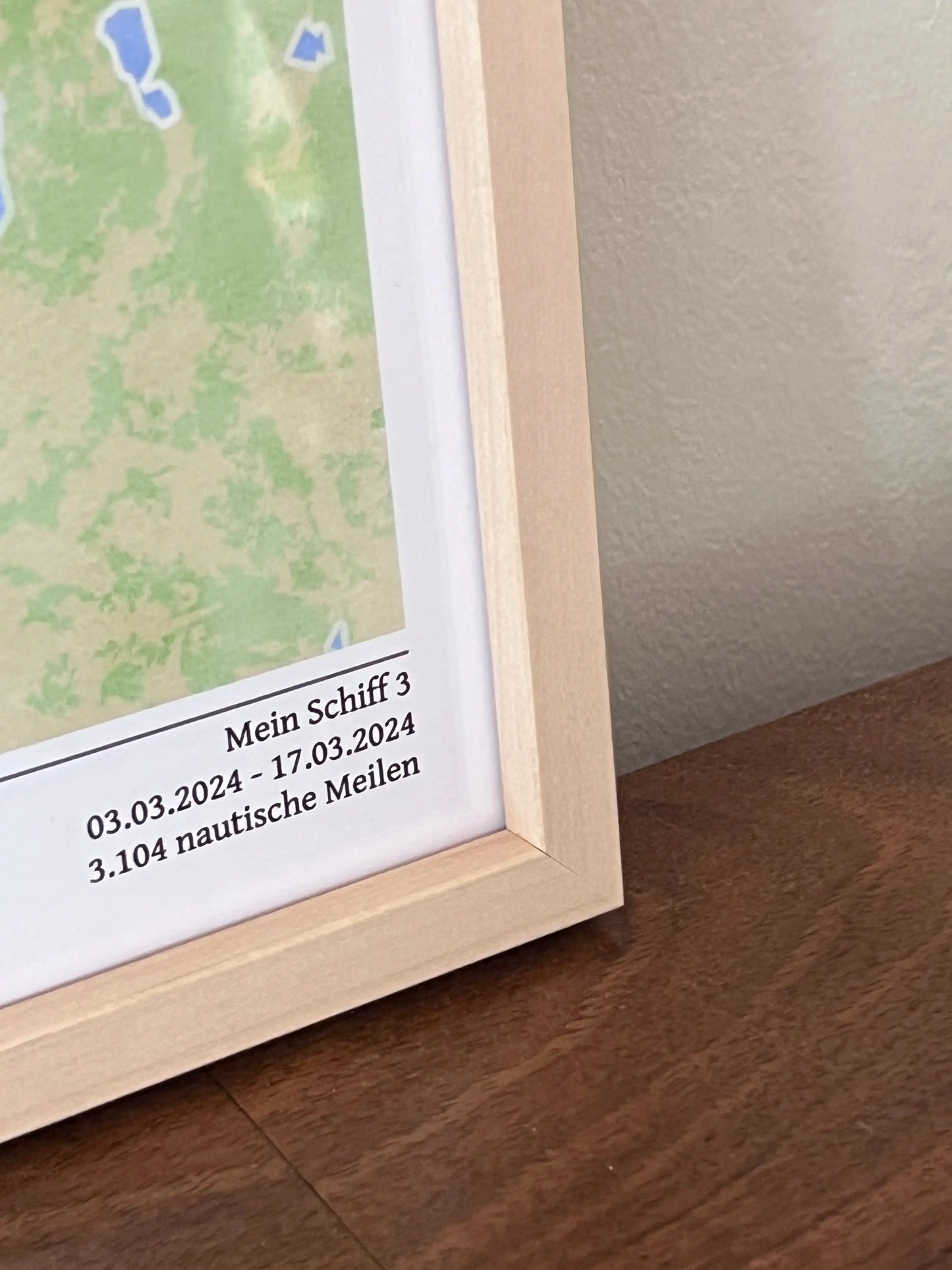 Poster deiner Kreuzfahrt - die perfekte Erinnerung